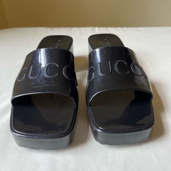 Gucci Black Women's Slide Sandals - Picture 3 of 14